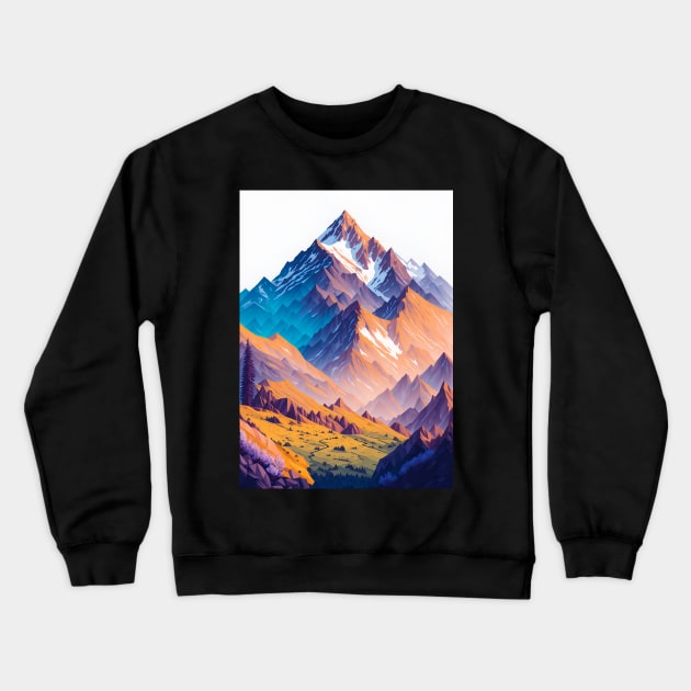 Landscape of Natural Beauty Crewneck Sweatshirt by Jackson Lester